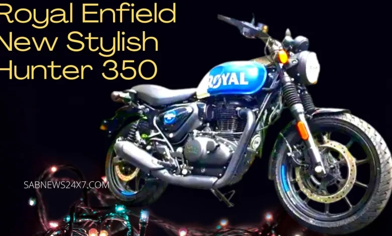 Royal Enfield launches new stylish Hunter 350