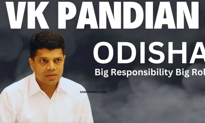 VK Pandian Odisha